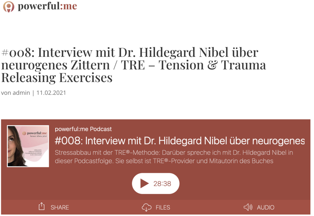 Interview mit Dr. Hildegard Nibel